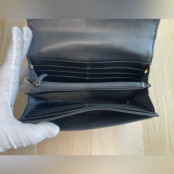 Authentic Gucci Black Marmot Wallet on Chain - Picture 5 of 13